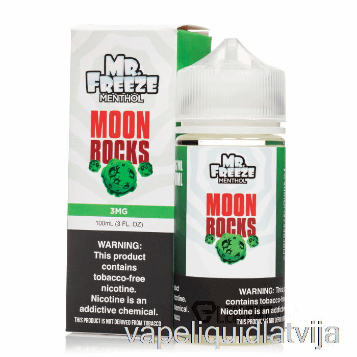 Moonrocks - Mr Freeze - 100ml 3mg Vape šķidrums